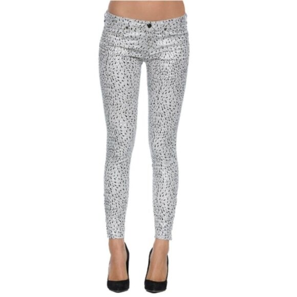 n: Philanthropy Patterned Skinny Pants NWT P2992 - Picture 1 of 3